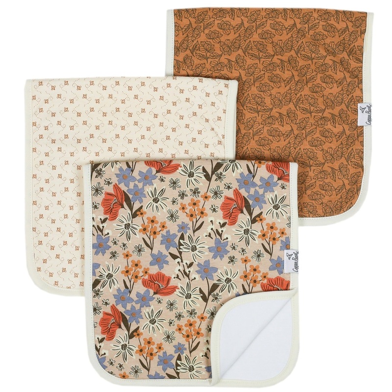 Copper Pearl Premium Burp Cloths | Eden