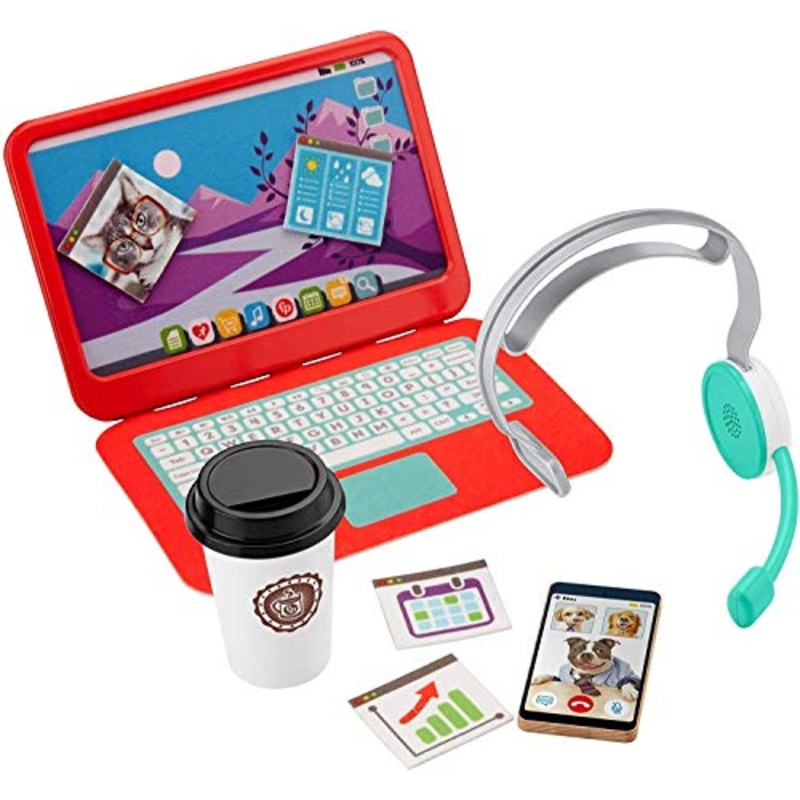 Fisher Price Work From Home Office Playset