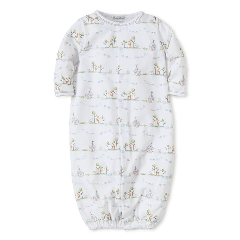 Kissy Kissy Convertible Gown Noah’s Print Blue