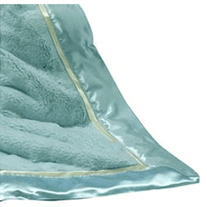 Lambs & Ivy Luxury Picasso Blue Blanket