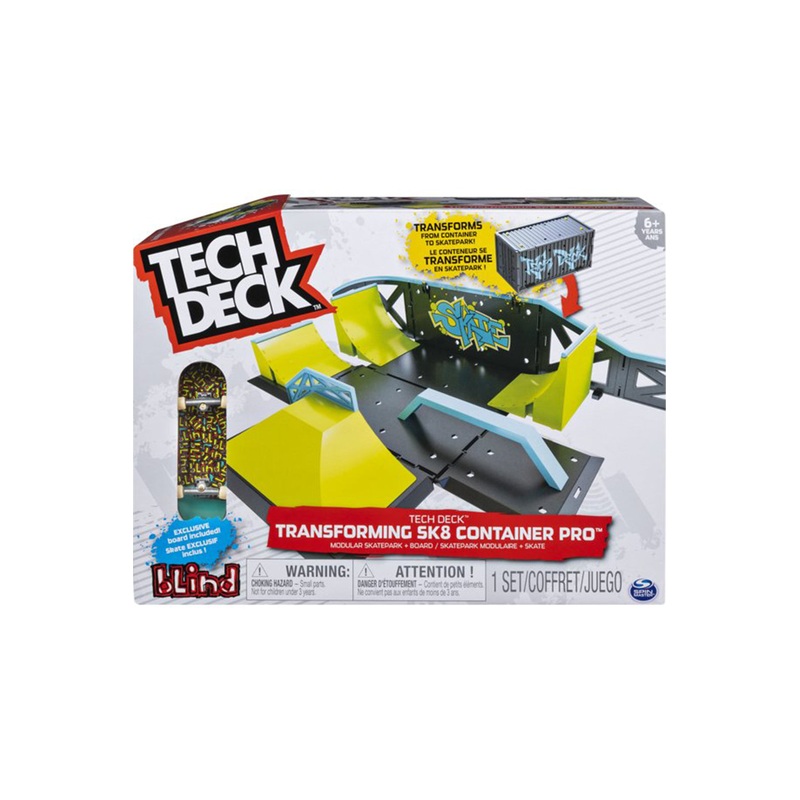Tech Deck Transforming Sk8 Container Pro