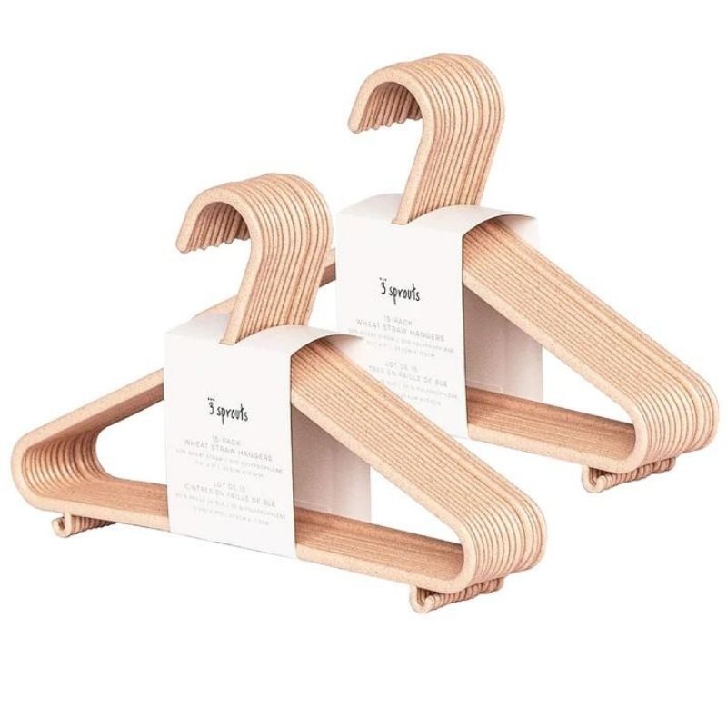 Wheat Straw Hangers- 30 Pack