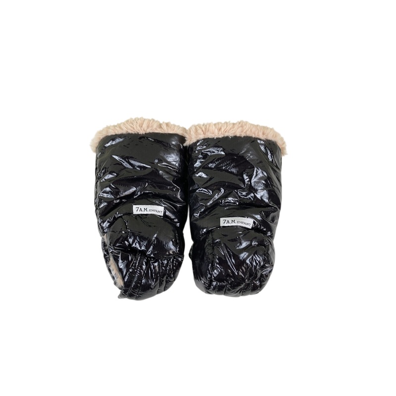 7 A.M. Enfant WarmMuffs, Black Polar