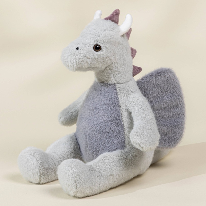 Coco Village Dino Plush Toy | Grey Dragon