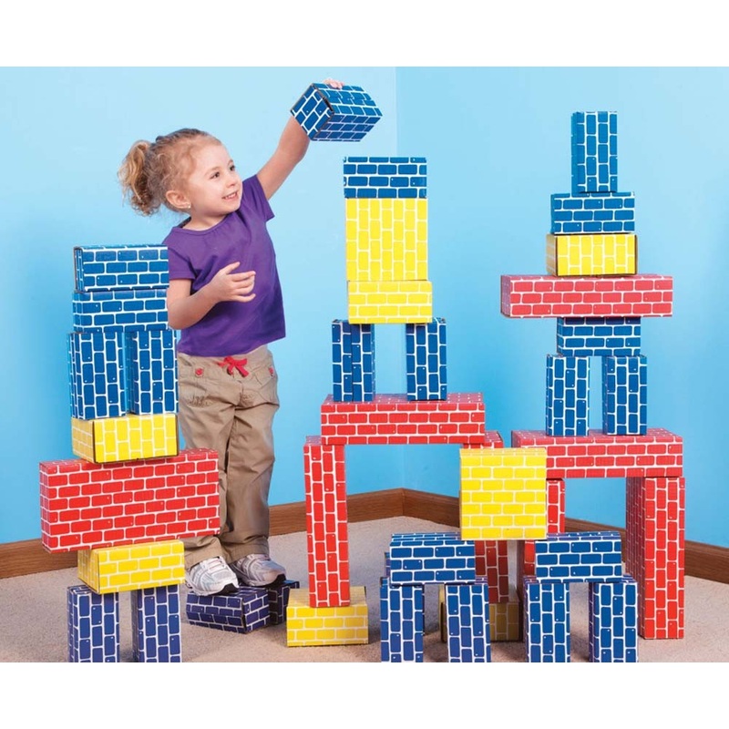 ImagiBRICKS Giant Building Blocks (40-piece variety set)