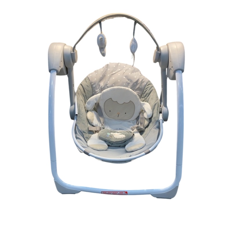 Ingenuity Comfort To Go Portable Swing, Cuddle Lamb