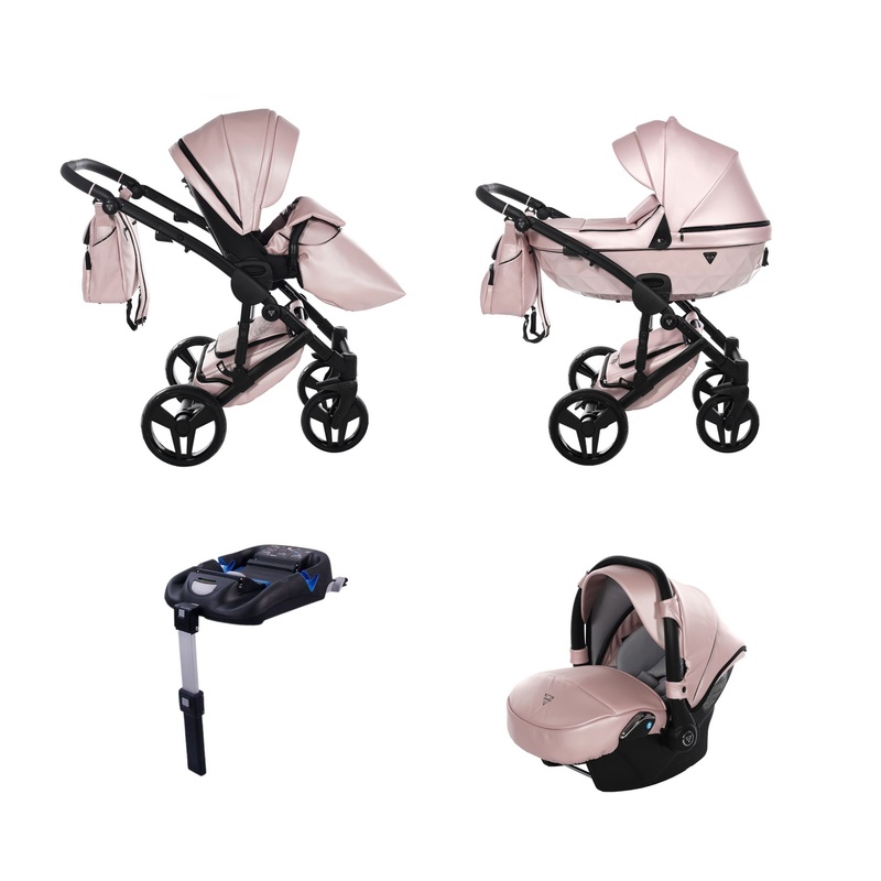 JUNAMA S-CLASS PINK – 4IN1 (INCLUDES CAR SEAT & ISOFIX BASE)