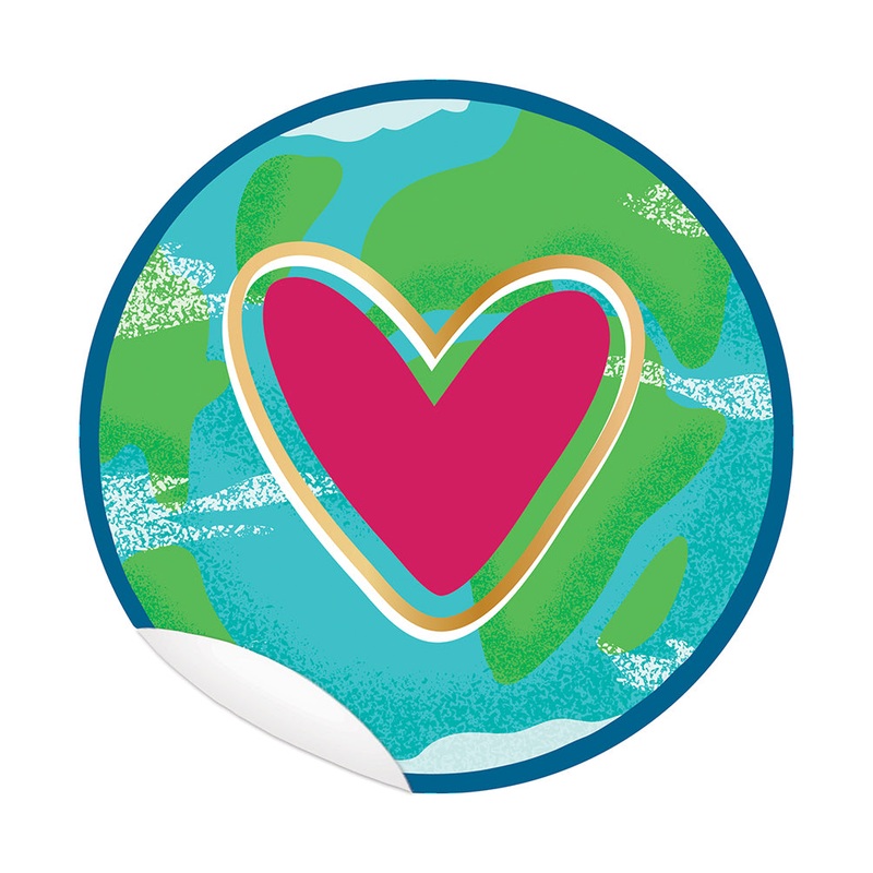 One World Floor Decals
