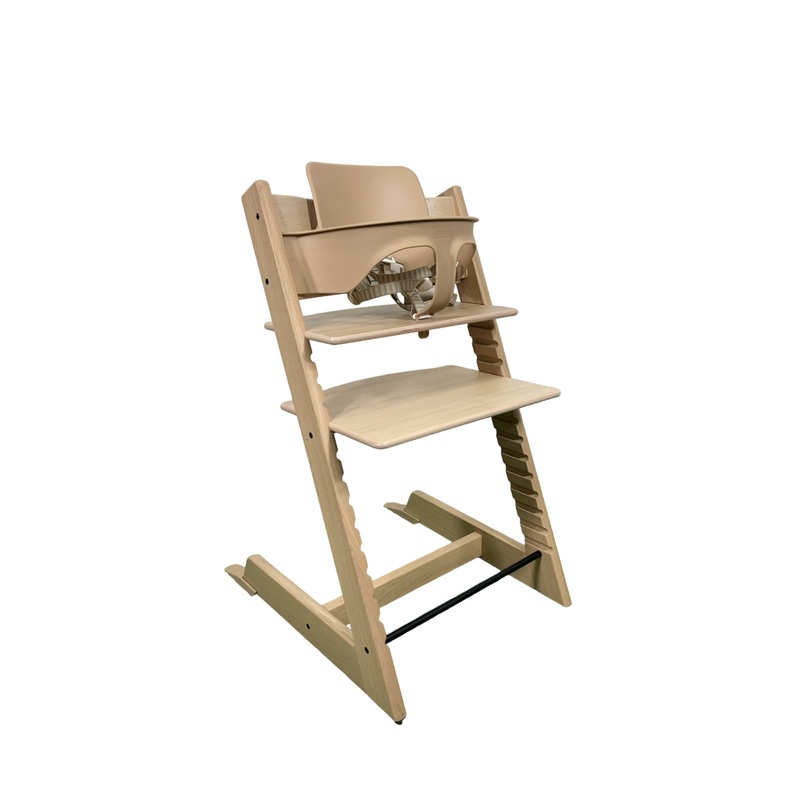 Stokke Tripp Trapp High Chair With Baby Set, Oak Natural