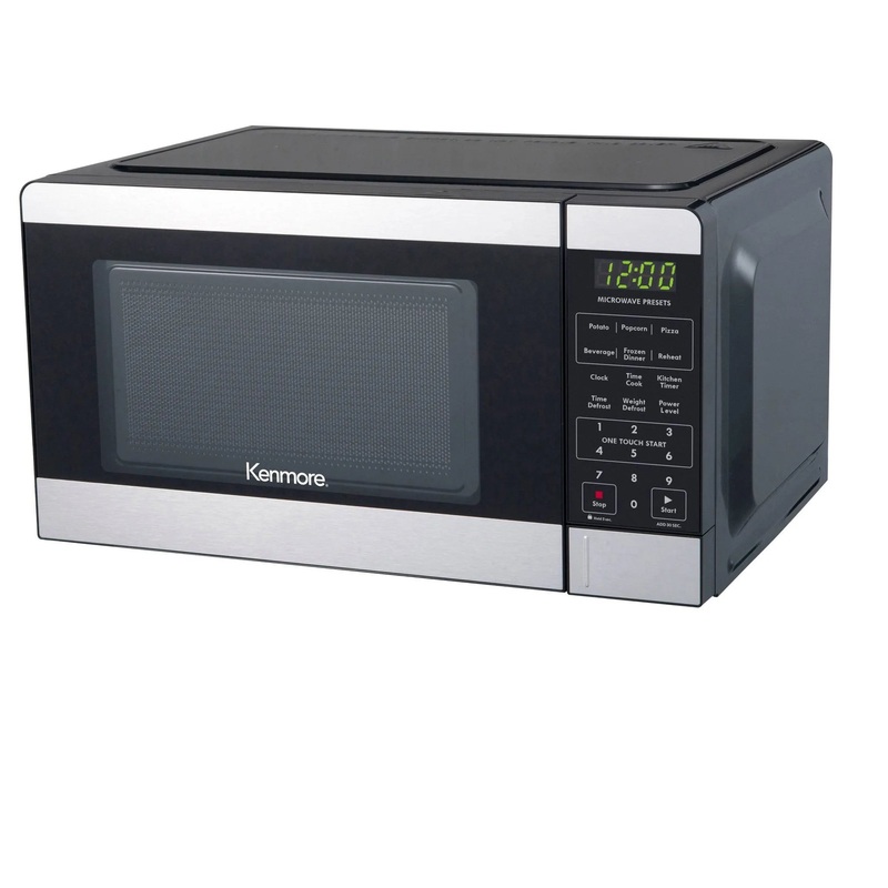 0.7 cu ft Microwave – Stainless Steel (See Description)
