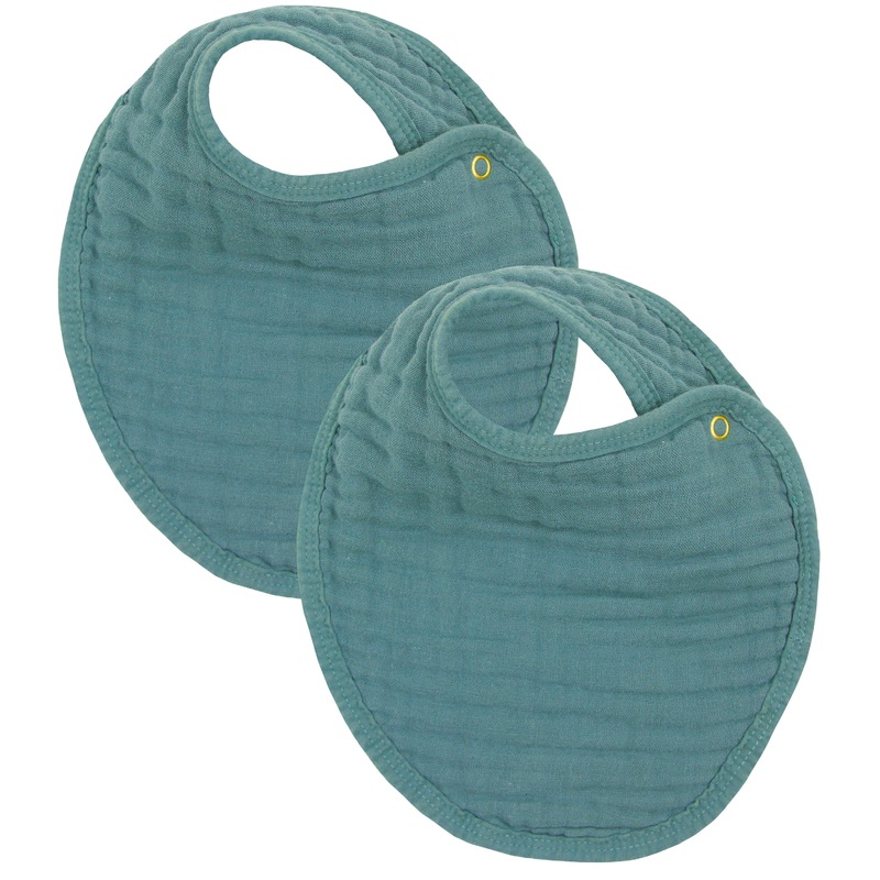 Cloud Muslin Bib 2 Pack – Balsam