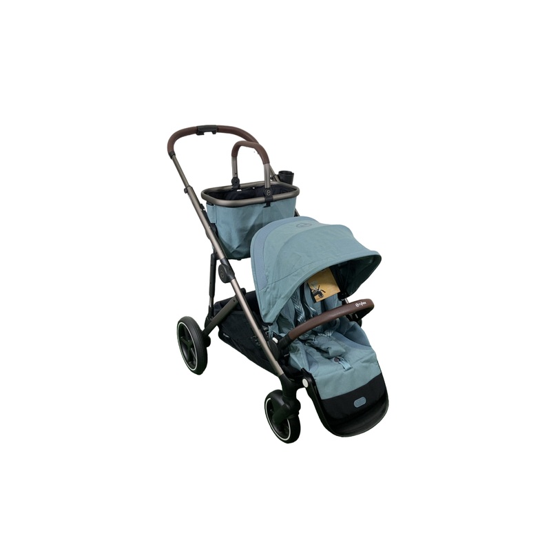 Cybex Gazelle S Modular Stroller, 2023, Sky Blue, Taupe Frame