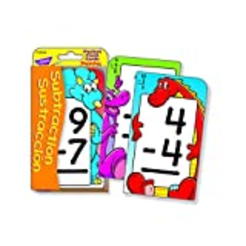 Subtraction/Sustraccin Pocket Flash Cards