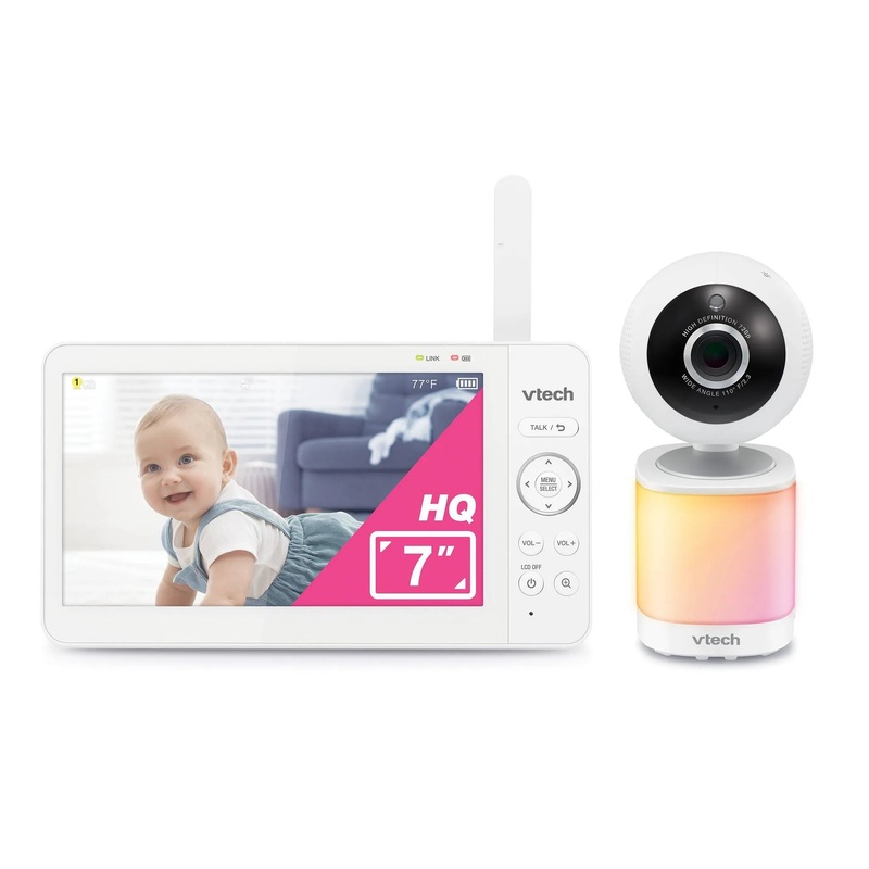 7″ Pan & Tilt Video Baby Monitor (See Description)