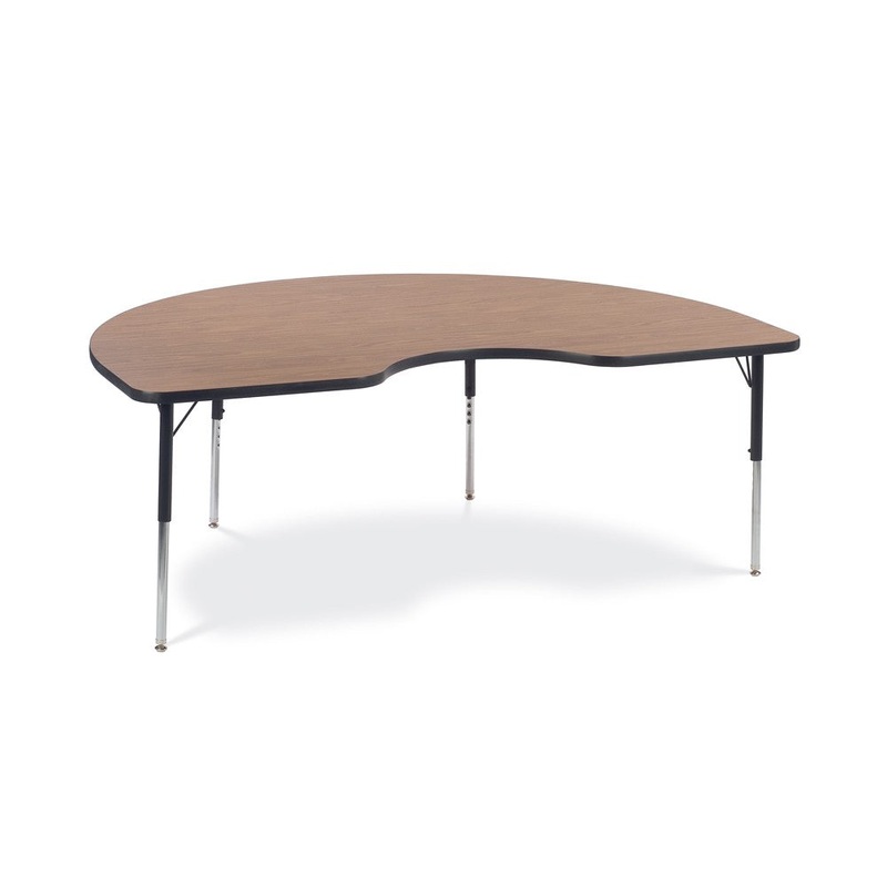Adjustable Activity Kidney Table, 22″-30″H, (48″ x 72″)