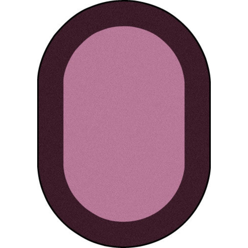 All Around Rug, 10’9″ x 13’2″ Oval, Purple