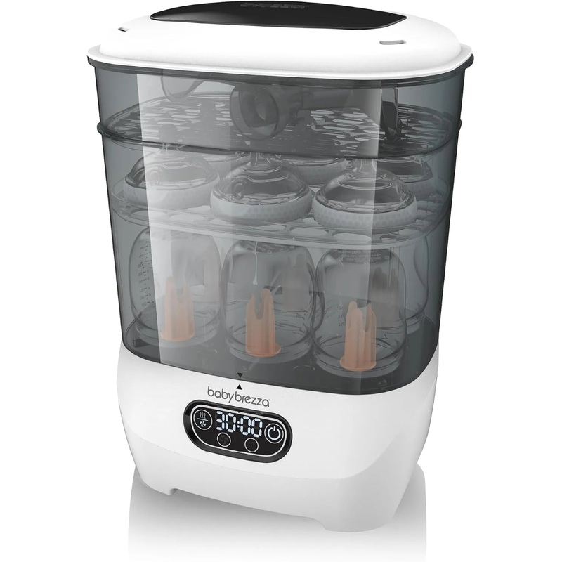 Bottle Sterilizer and Dryer Advanced  Electric Steam Sterilization Machine Universal Sterilizing for All Bottles: Plastic   Glass Pacif