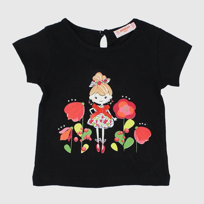 Happy Girl Short-Sleeved T-Shirt