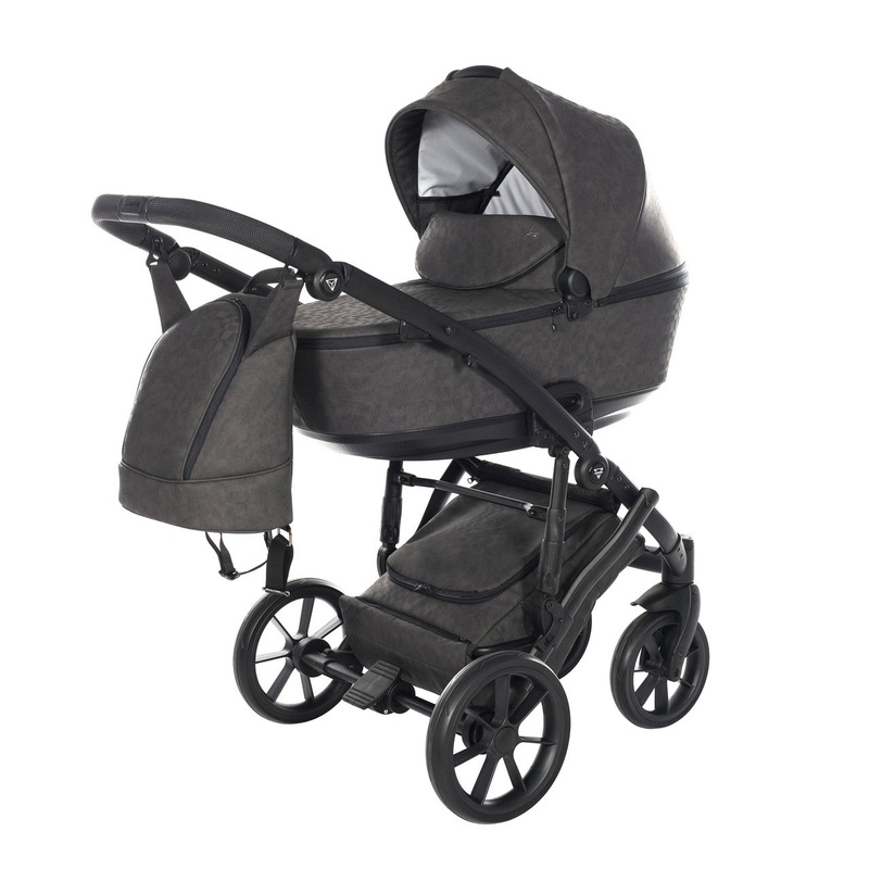 JUNAMA SPACE CARO GREY – 4IN1 (INCLUDES CAR SEAT & ISOFIX BASE)