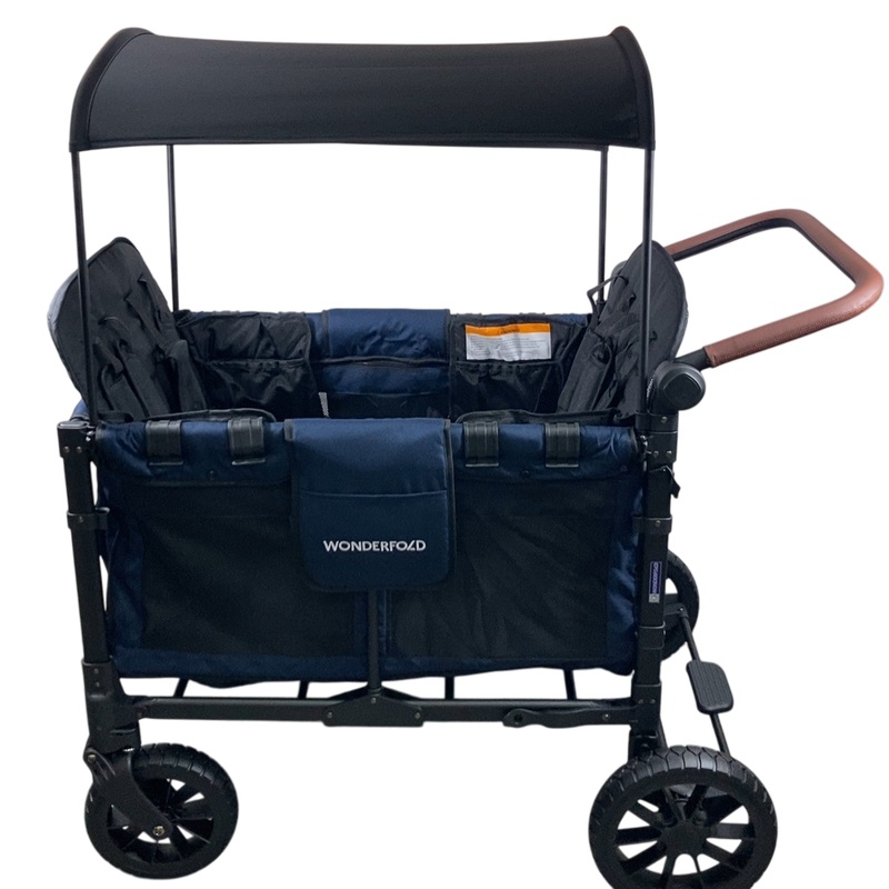 Wonderfold W4 Elite Stroller Wagon, 2023, Noble Navy