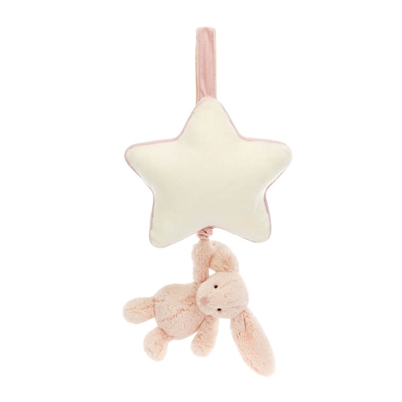 Bashful Blush Bunny Musical Pull