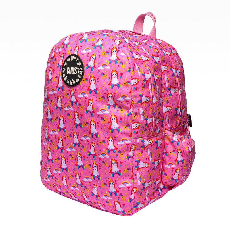 Cubs Unicorn Over the Rainbow Backpack  18 Inch