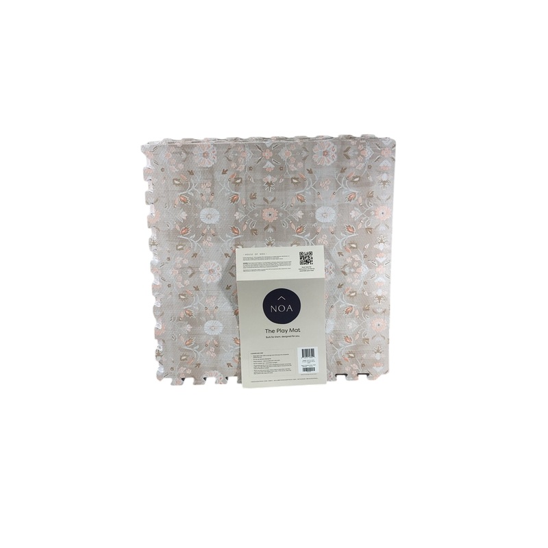 House Of Noa Little Nomad Play Mat, Linen, Gemma, 4×8