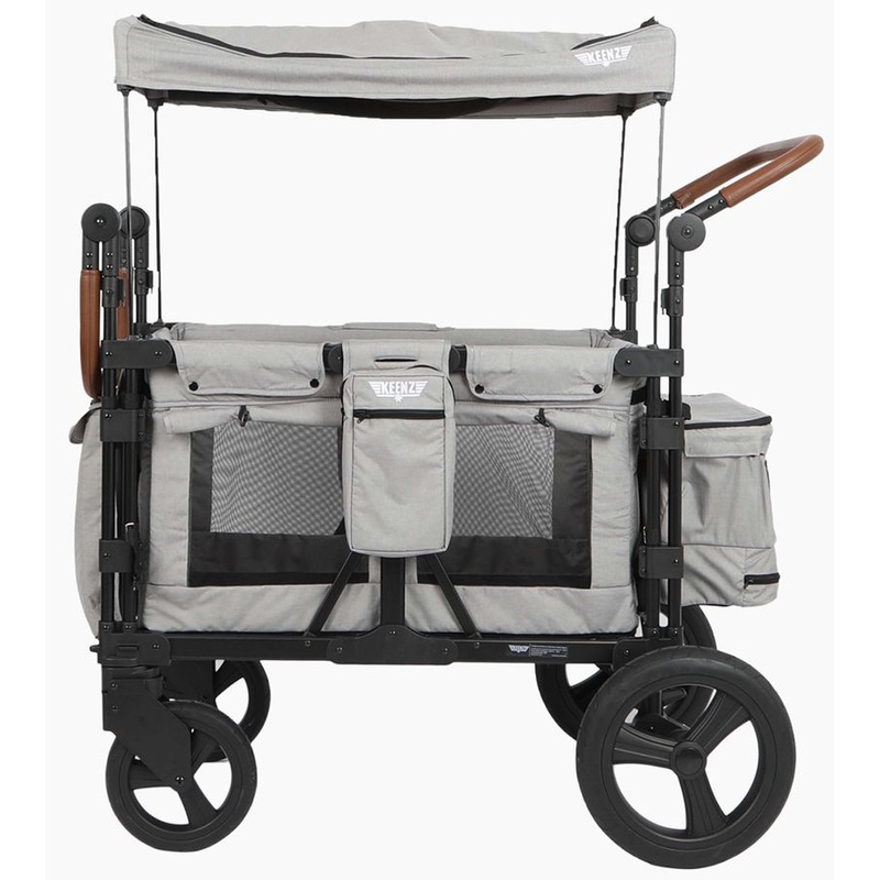 Keenz OPEN BOX XC+ Luxury Comfort (4 Seater) Stroller Wagon – Smoke