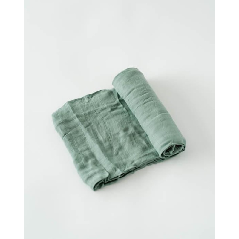 Little Unicorn Deluxe Muslin Single Swaddle – Sage