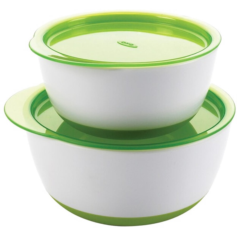 OXO Tot Small & Large Bowl Set – Green