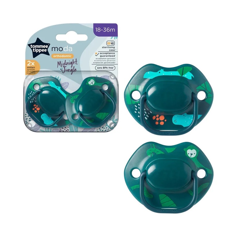 Tommee Tippee MODA Soother, 18-36 Months, Pack of 2
