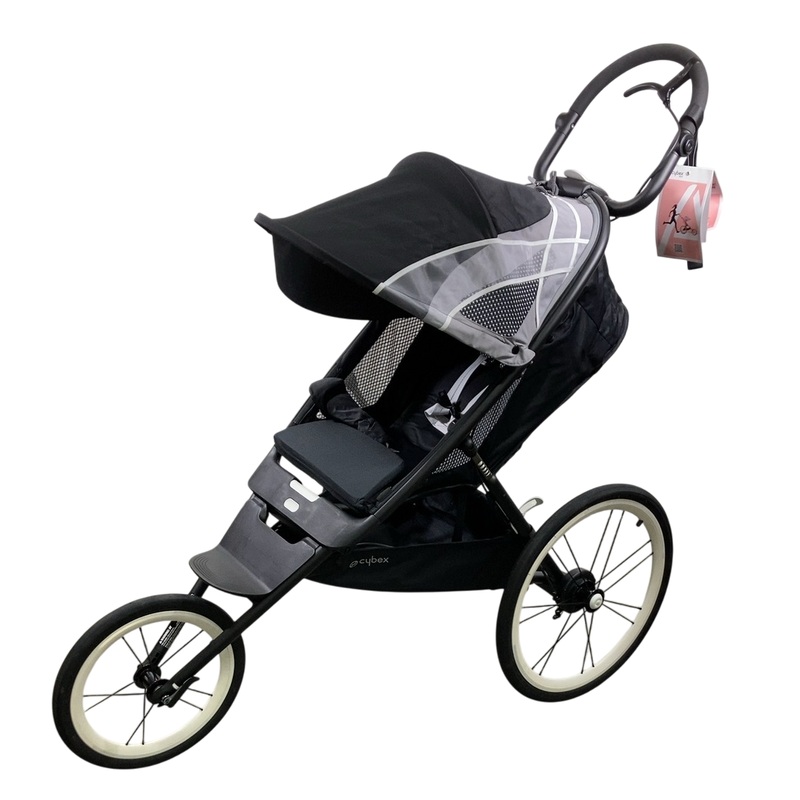 Cybex AVI Jogging Stroller, 2021, All Black