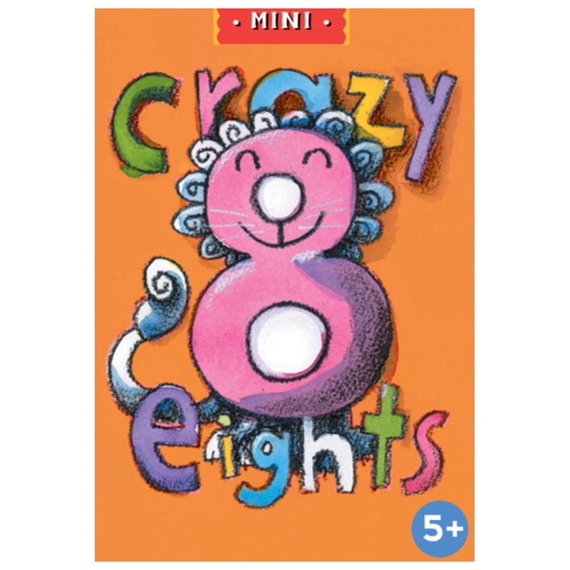 eeBoo Mini Card Game Crazy 8