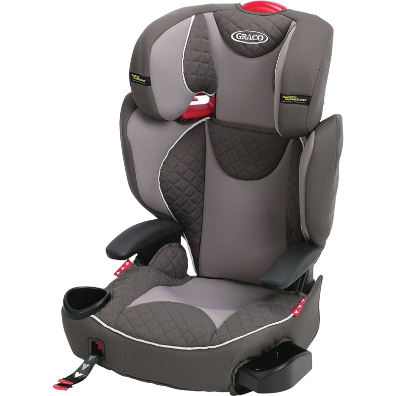 Graco AFFIX Highback Belt Positioning Booster Car Seat with Safety Surround and Latch System – Raze