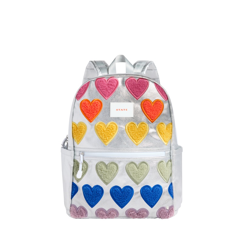 Kane Double Pocket Backpack – Fuzzy Hearts