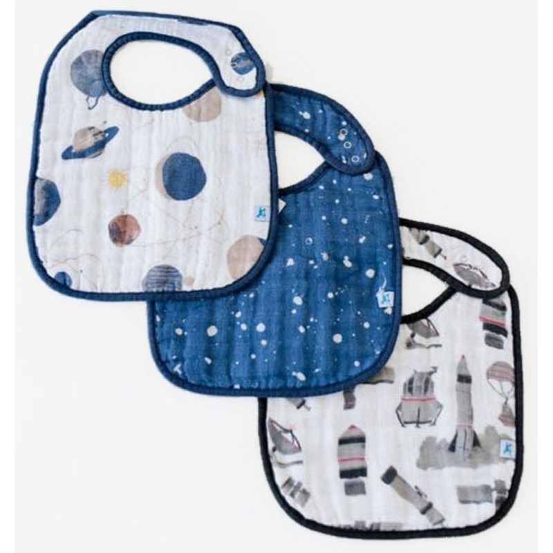 Little Unicorn Cotton Classic Bib 3-Pack – Planetary