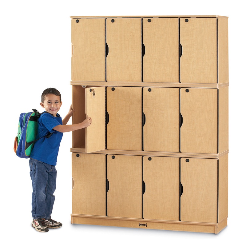 MapleWave Stacking Lockable Lockers –  Triple Stack
