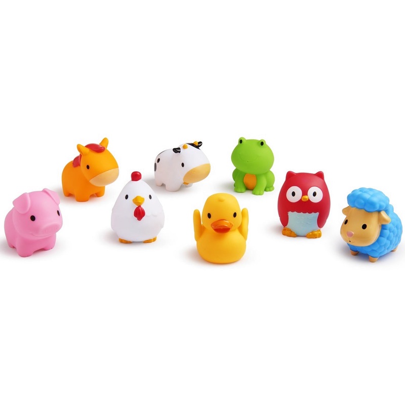 Munchkin Farm Bath Animals