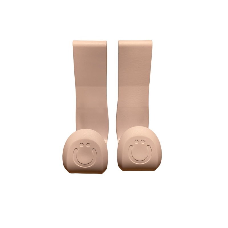 Ubbi Potty Hooks, Pink, 2 Pack