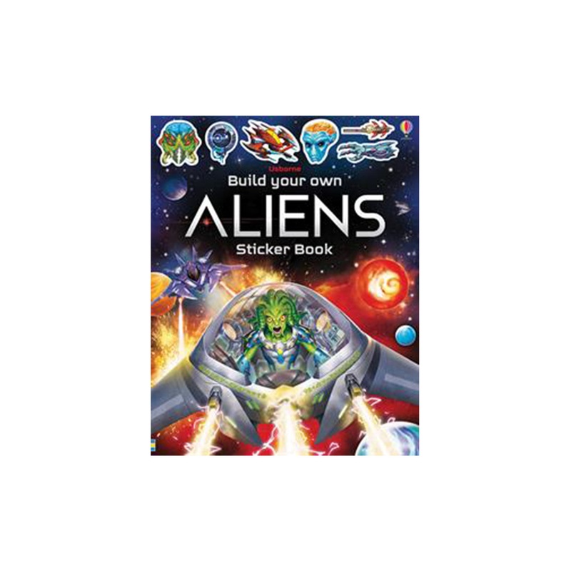 Usborne Build Your Own Aliens Sticker Book
