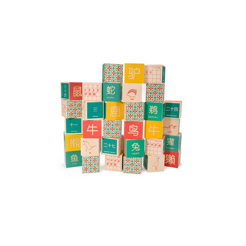 Chinese Character Blocks