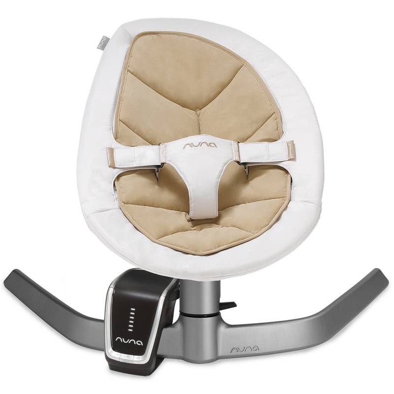 Nuna Leaf Bouncer & Wind Bundle – Bisque