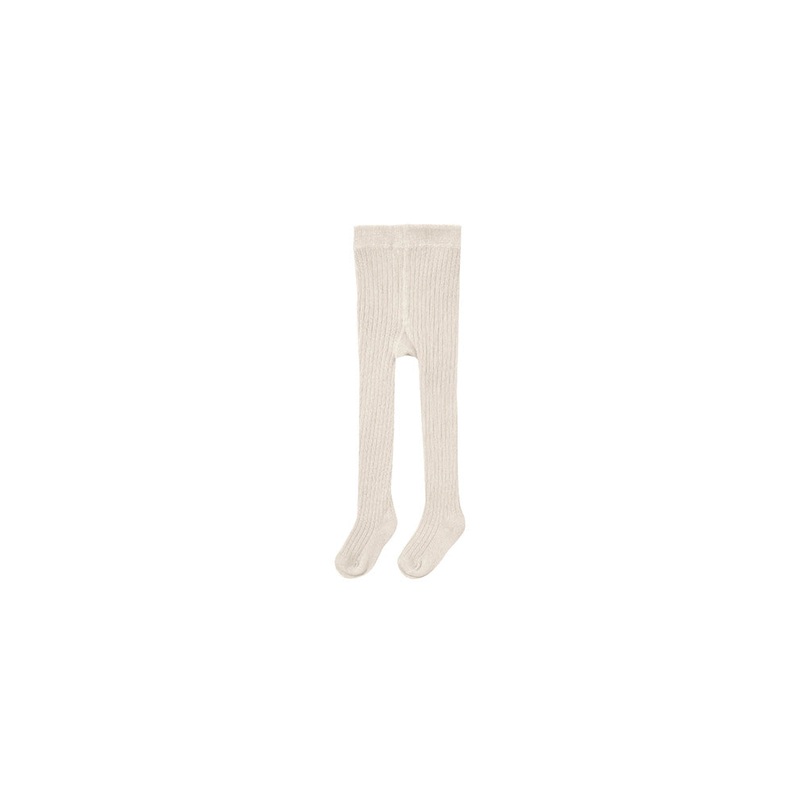 Ribbed Tights – Natural