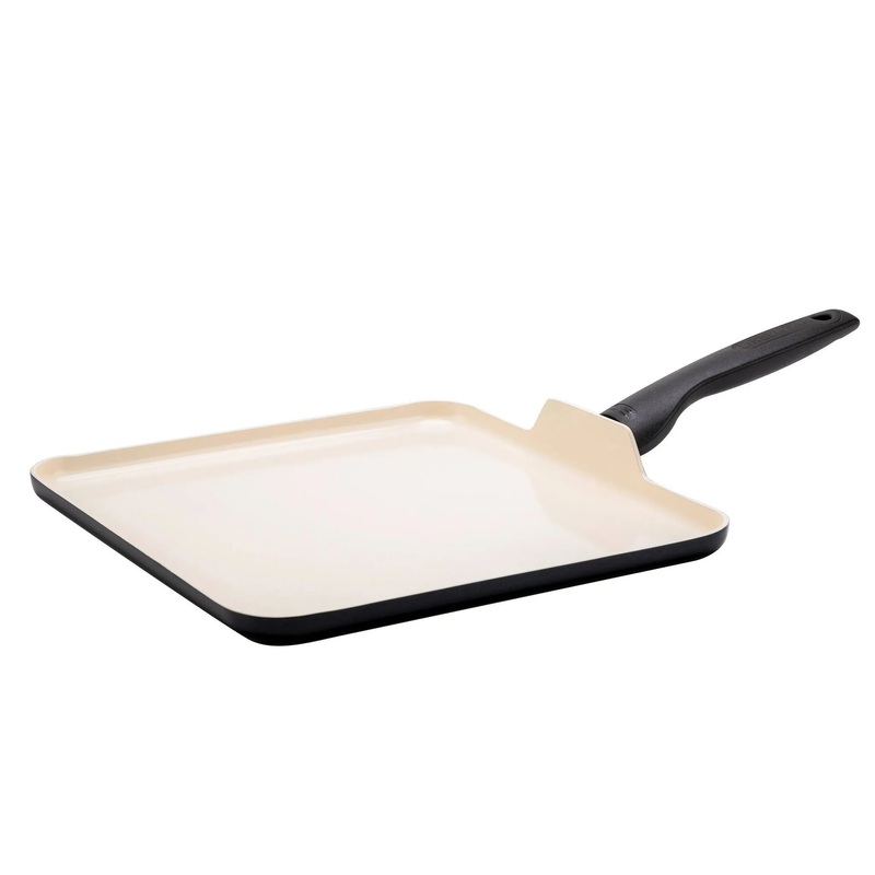 Rio 11″ Ceramic Nonstick Griddle Black
