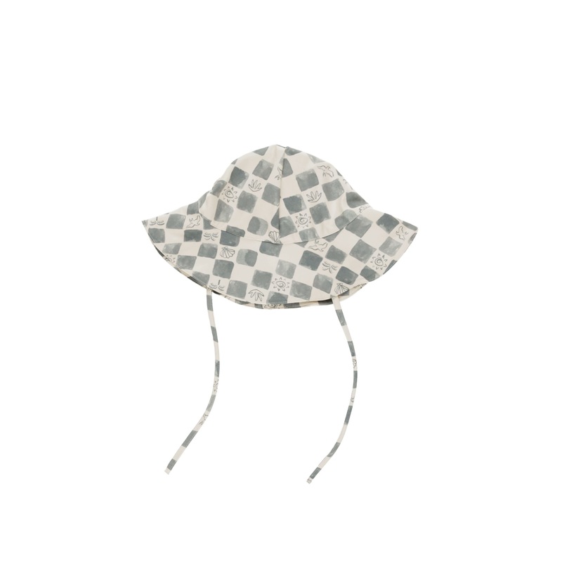 Rylee + Cru Floppy Swim Hat – Coastal Check