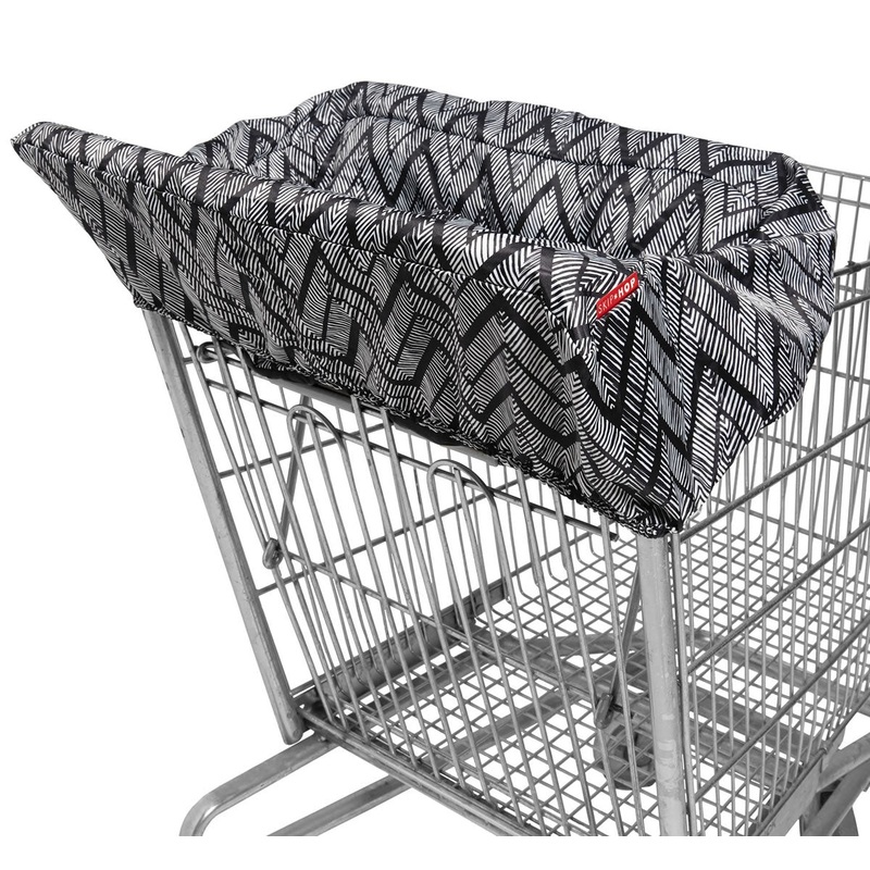 Skip Hop Take Cover Shopping Cart Cover – Zig Zag Zebra