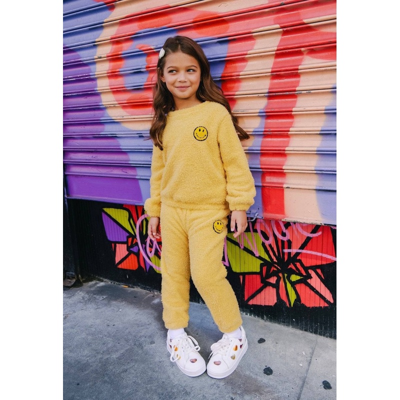Sunshine Smile Patch Fuzzy Set