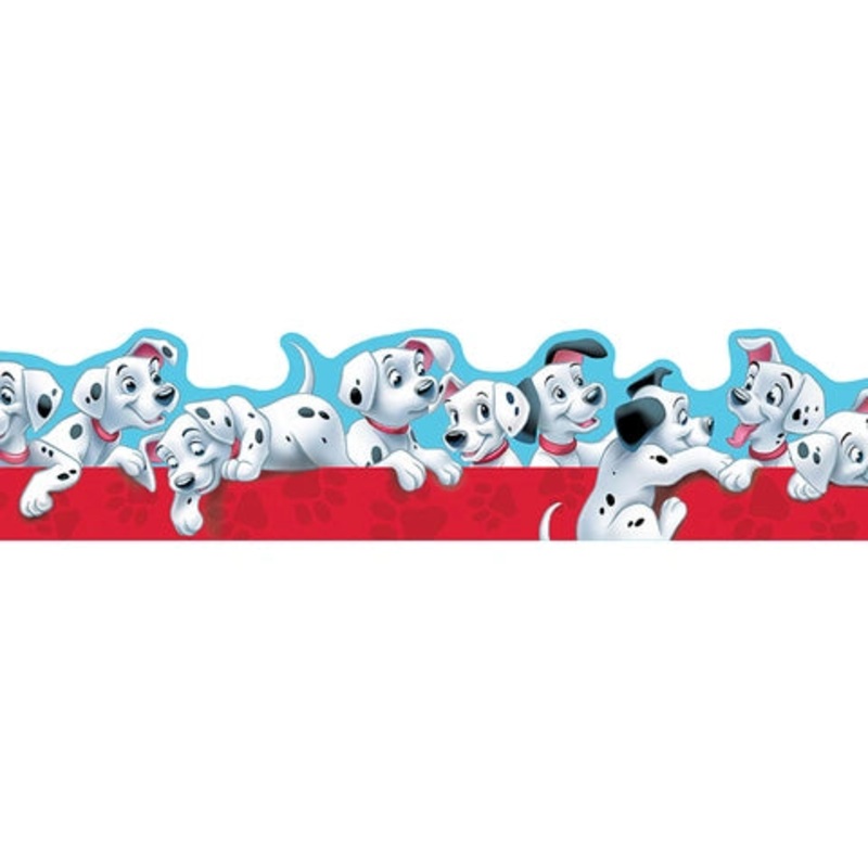 101 Dalmatians Puppies Extra Wide Cut Deco Trim