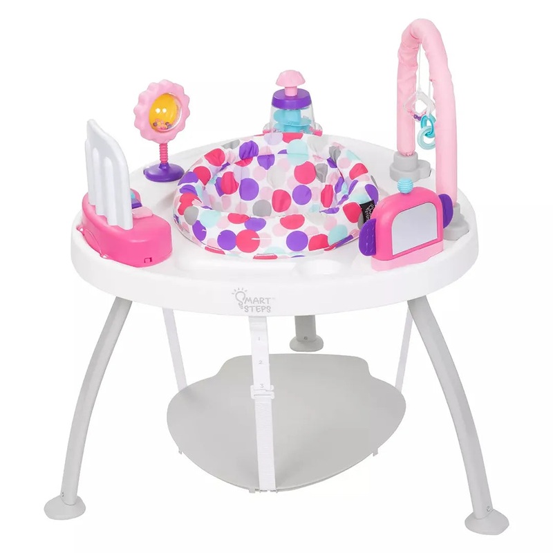 3-in-1 Bounce ‘N Play Activity Center Plus – Princess Pink