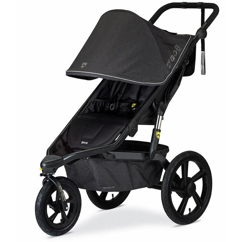 BOB OPEN BOX Alterrain Jogging Stroller – Melange Black